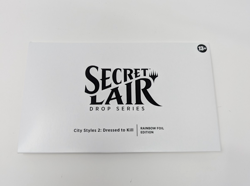 MTG Secret Lair Drop Series Rainbow Foil City Styles 2: Dressed to Killed NEW - Image 1