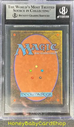 MTG Limited Edition Alpha 1993 Pearled Unicorn BGS 9.0Q+ (Quad+) MINT 93/94 - Image 2