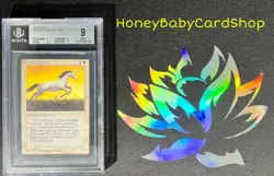 MTG Limited Edition Alpha 1993 Pearled Unicorn BGS 9.0Q+ (Quad+) MINT 93/94 - Image 4