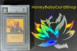 MTG Limited Edition Alpha 1993 Unholy Strength BGS 9.0Q+ (Quad+) Mint 93/94 - Image 4