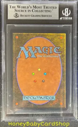 MTG Limited Edition Beta 1993 Circle of Protection: Black BGS 9.0Q++ (Quad++) - Image 2