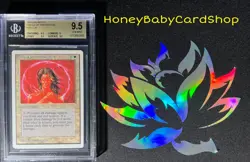 MTG Unlimited Edition 1993 Circle of Protection: Red BGS 9.5 GEM MINT 93/94 - Image 4