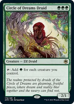 Circle of Dreams Druid - Promo Pack: Adventures in the Forgotten Realms (PPAFR) - Image 1