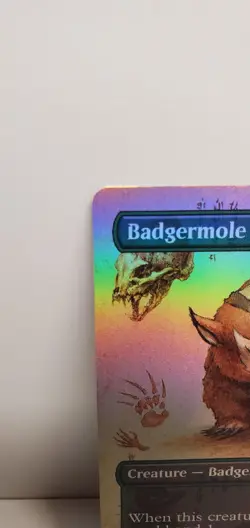 MTG, Avatar - Mythic Badgermole Cub (#0326) - Borderless - Foil - Image 2