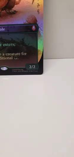 MTG, Avatar - Mythic Badgermole Cub (#0326) - Borderless - Foil - Image 4