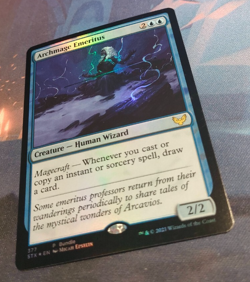 Archmage Emeritus FOIL Promo Strixhaven: School of Mages - NM/LP (see pics) MTG - Image 3
