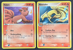 Pokemon Tcg Vulpix 72/106 & Ninetales 38/106 EX Emerald Non-Holo MP - Image 1