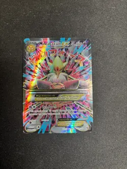 M Alakazam Ex Mega Ultra Rare Holo #118/124 Pokemon XY Fates Collide - Image 1
