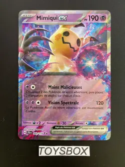 Carte Pokemon Mimiqui EX 069/159 / Bloc EV Aventure Ensemble EV9 / NEUF FR - Image 2