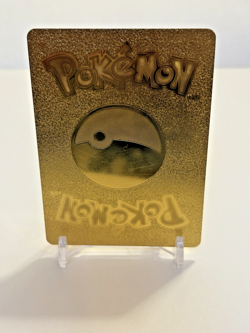 Pokemon Pikachu Mega Sableye Cosplay No. 005 Gold Foil Fan Art - Image 3