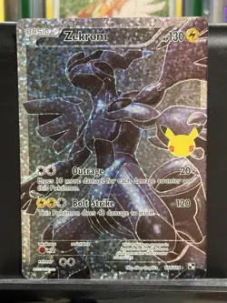 Pokemon TCG Zekrom 114/114 Celebrations Classic Collection Holo - Image 1