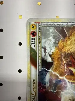 Entei Raikou Legend HeartGold SoulSilver Triumphant Full Art Rare 2010 Pokemon - Image 2