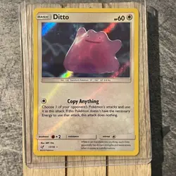 Ditto 17/18 Detective Pikachu Ditto HOLO - ULTRA RARE Pokemon card | HP - Image 1