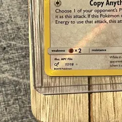 Ditto 17/18 Detective Pikachu Ditto HOLO - ULTRA RARE Pokemon card | HP - Image 5