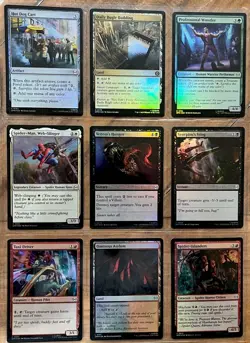 Lot of Magic: The Gathering / Marvel’s Spider-Man - 9 Holo Foil Cards - Image 1