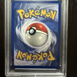 Pokemon 2000 Dark Charizard 1st Edition Team Rocket Holo Card *HAND SWIRL* PSA 7 - Image 4