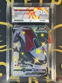 Charizard V - 079/073 - Champions Path - ACE Perfect 10 - English Pokemon Card - Image 1