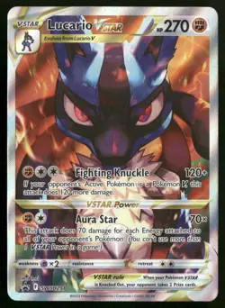 Lucario VSTAR - Promo SWSH: Sword & Shield Promo Cards SWSH291 LP-NM Pokemon TCG - Image 1