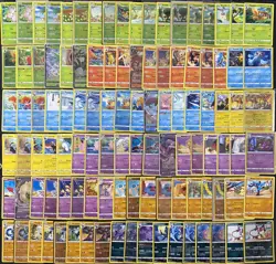 Pokemon Brilliant Stars Near Complete Bulk Set W/ Holo & V 190 Cards - Image 2