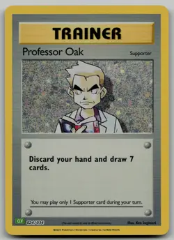 Professor Oak (CLV) Classic Collection Trading Card Game Classic 024/034 NM - Image 1
