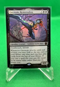 Gwenom, Remorseless Marvel's Spider-Man Foil Promo MTG 0286 - Image 1