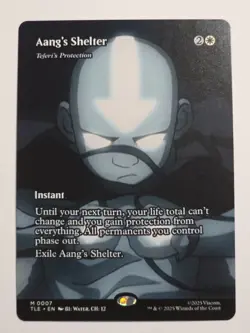 Aang's Shelter Borderless - MTG Avatar: The Last Airbender TLA - Image 1