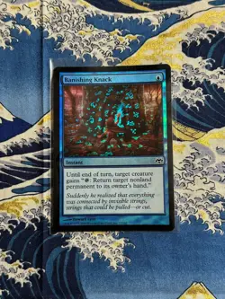 MTG FOIL Banishing Knack Eventide Magic the Gathering - Image 1
