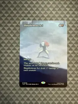 MTG Blasphemous Act #0026 Borderless M Avatar: The Last Airbender: E-L (TLE) - Image 1