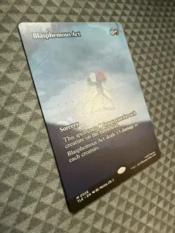 MTG Blasphemous Act #0026 Borderless M Avatar: The Last Airbender: E-L (TLE) - Image 2