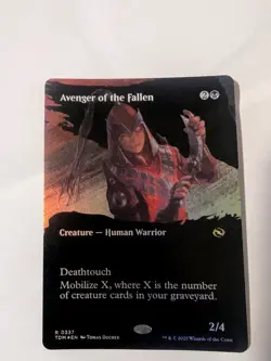 MTG Avenger of the Fallen (Borderless) Tarkir: Dragonstorm Foil NM - Image 1