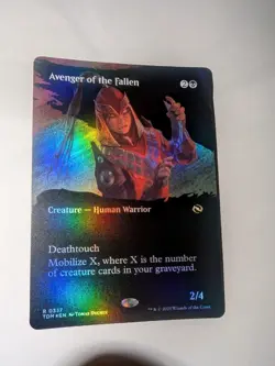 MTG Avenger of the Fallen (Borderless) Tarkir: Dragonstorm Foil NM - Image 3