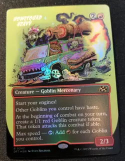 Howlsquad Heavy - Foil - Borderless - DFT - MTG - NM - EN - 0342 - Image 1