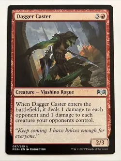 MTG Ravnica Allegiance Dagger Caster 097/259 NM - Image 1