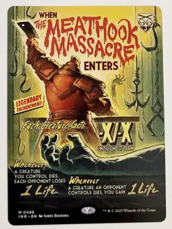MTG - The Meathook Massacre - Showcase / Innistrad Remastered NM - Image 1