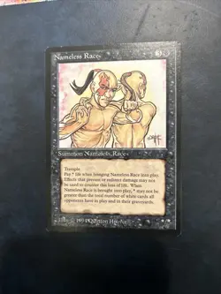 NAMELESS RACE SUMMON 1994 THE DARK MTG MAGIC THE GATHERING - Image 1