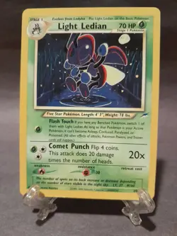Light Ledian 24/105 - Neo Destiny Regular - Pokemon Card - Image 2