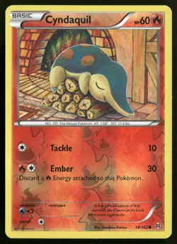 Cyndaquil Common XY - BREAKthrough 18/162 LP-NM Pokemon TCG - Image 1
