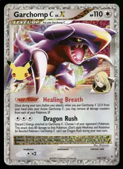 Garchomp C LV.X Celebrations: Classic Collection 145/147 Pokemon TCG - Image 1