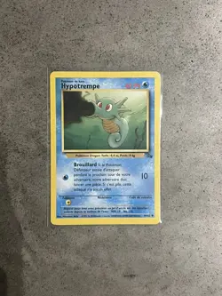 Carte Pokemon Wizards 1996 Hypotrempe Edition Fossil 49/62 Etat Ok PCA PSA FR - Image 1