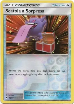 POKEMON SCATOLA A SORPRESA 187/214 NON COMUNE REVERSE HOLO LEGAMI INOSSIDABILI - Image 1