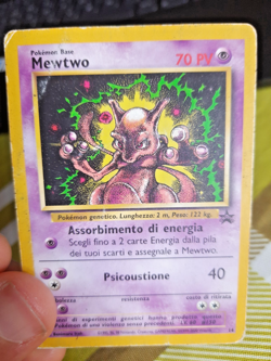 Pokemon - Mewtwo Black Star Promo Wizard's of the Coast ITA n.14 Vintage cards - Image 1