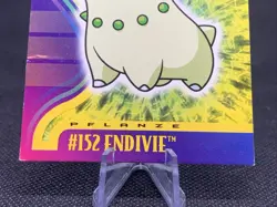 Endivie Pokemon Topps TV Animation Edition Johto 1. Series 2000 Nintendo #152 - Image 3