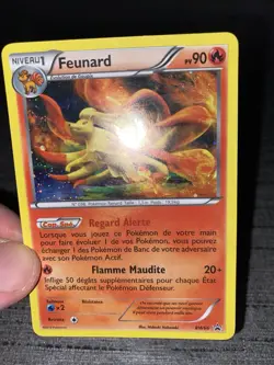 Carte Pokemon Feunard Promo BW66 Holo Francais Occasion - Image 5