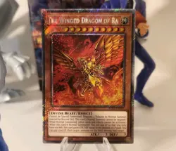 ⚡The Winged Dragon of Ra - RA03-EN137 Platinum Secret Rare NM+ Yugioh TCG - Image 1