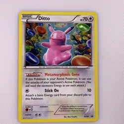 Pokemon TCG Ditto XY40 Black Star Promo Holo Card 2015 Metamorphosis Gene 70 HP - Image 1