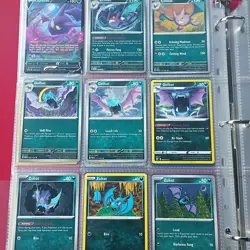 Crobat Golbat Zubat x8 pokemon Card Collection - Image 1