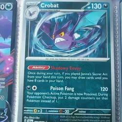 Crobat Golbat Zubat x8 pokemon Card Collection - Image 3