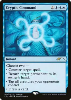 MTG English Cryptic Command NM Foil Promos: Pro Tour - Image 1