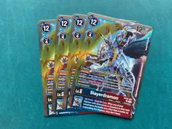 Slayerdramon BT20-027 Playset Special Booster 2.5 Digimon Card Game x4 - Image 1