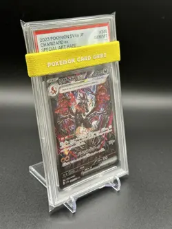 PSA 10 Charizard ex SAR 349/190 sv4a Shiny Treasure Japanese Pokemon Card - Image 3